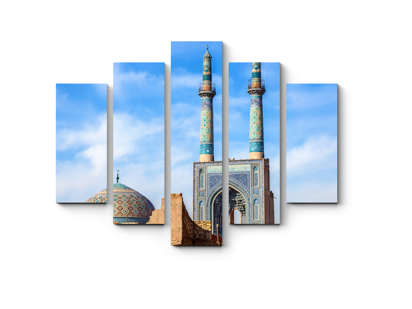 

Модульная картина Picsis, Мечеть Джеймда Йезд в Иране (20x30)