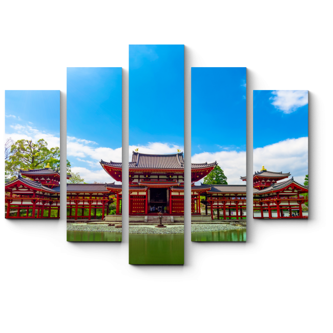 Модульная картина Храм Биодо, Киото