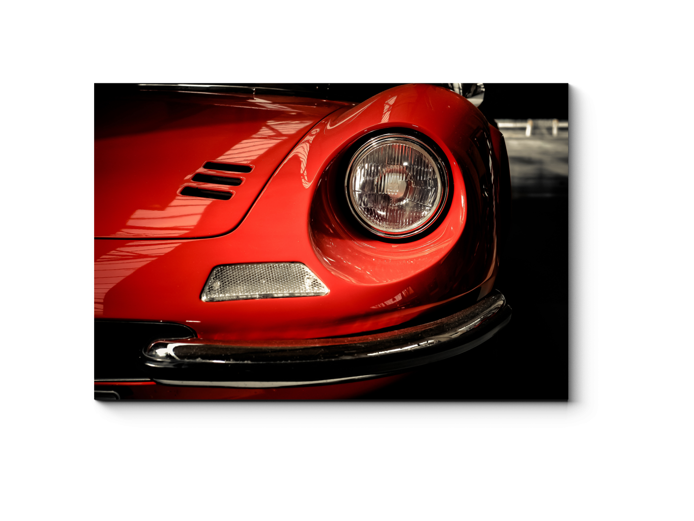 

Модульная картина Picsis, Фронтальные детали Ferrari (20x20)