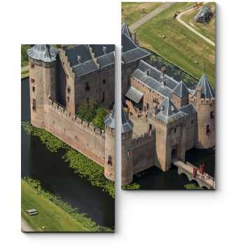 Модульная картина Средневековый замок Мейдерслот в Нидерландах