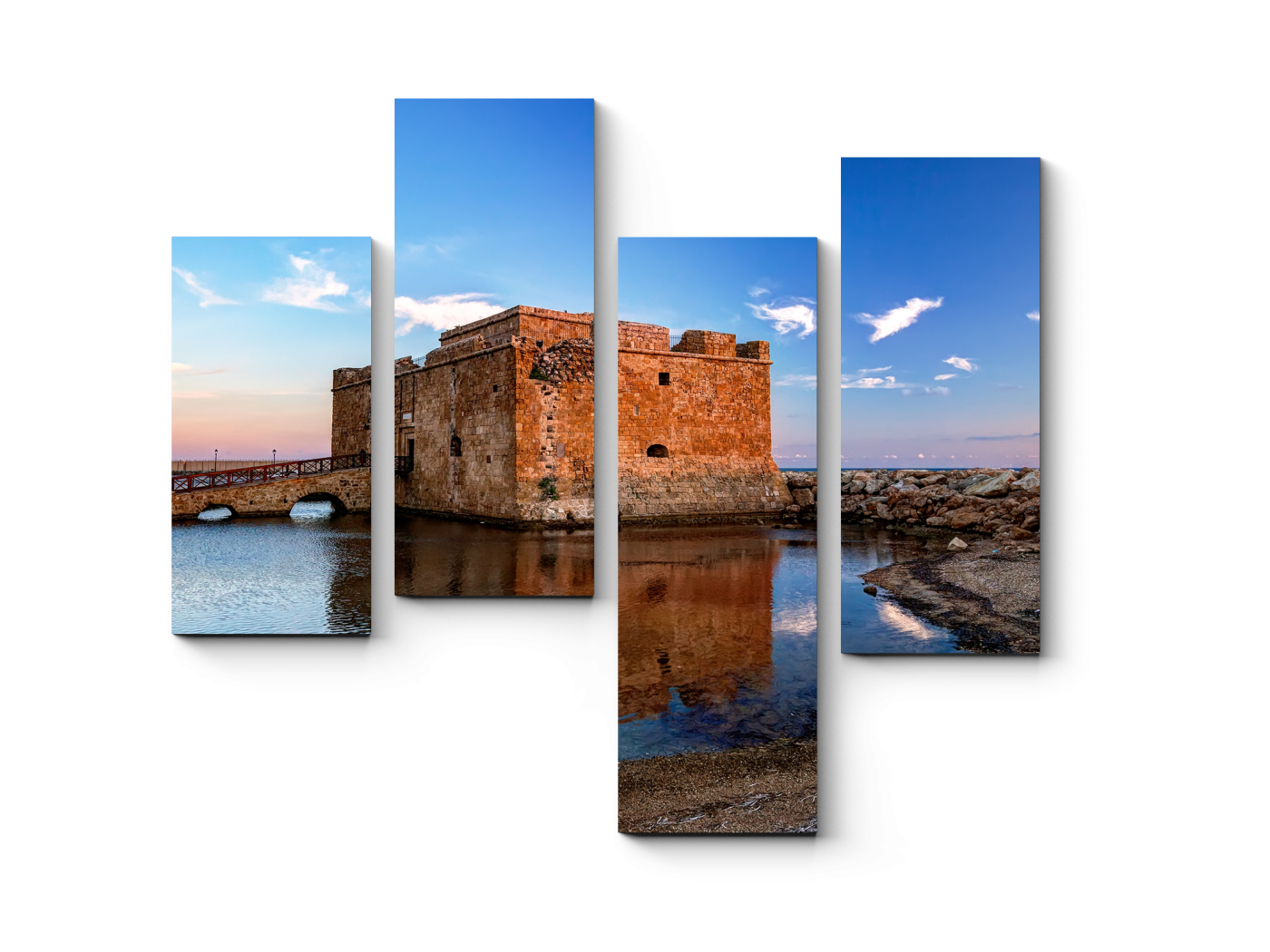 

Модульная картина Picsis, Замок Пафоса (20x20)