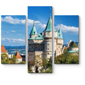Модульная картина Замок в Словакии