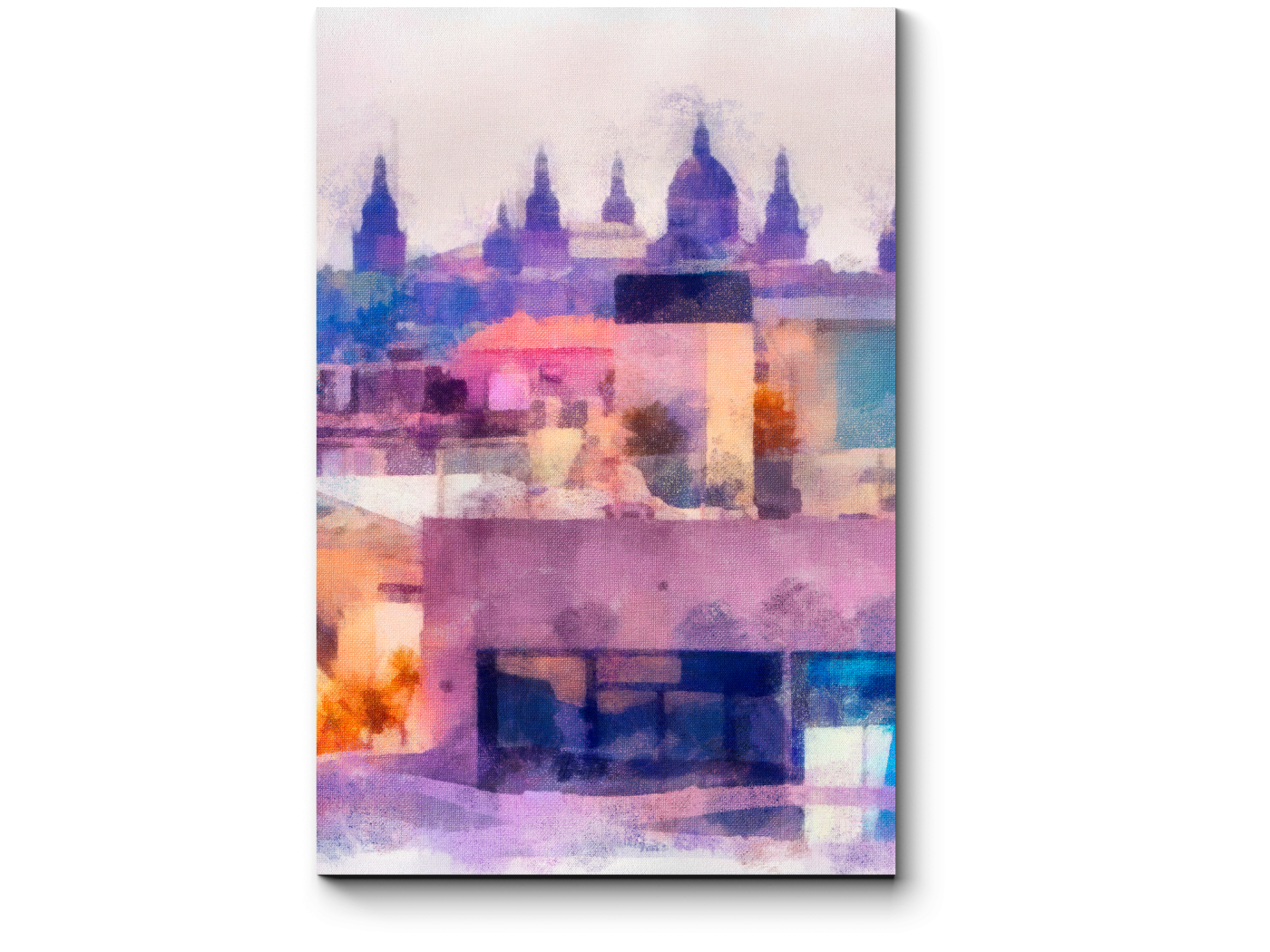 

Модульная картина Picsis, Над крышами Барселоны (20x20)