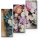 Модульная картина Весенний букет цветов