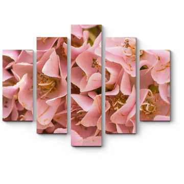 Модульная картина Розовые лепестки