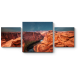 Модульная картина Звездная ночь в каньоне