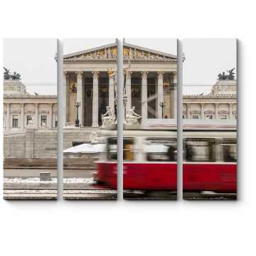 Модульная картина Здание Австрийского Парламента, Вена