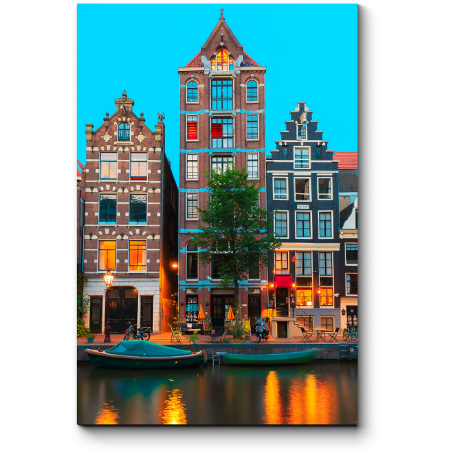 Модульная картина Амстердам каким мы его знаем