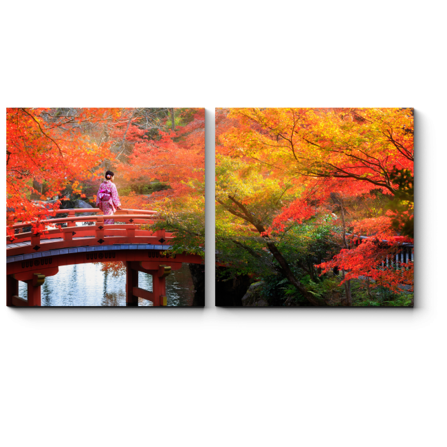 Модульная картина Сны о Японии, Киото