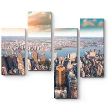Модульная картина Панорама Нью-Йорка