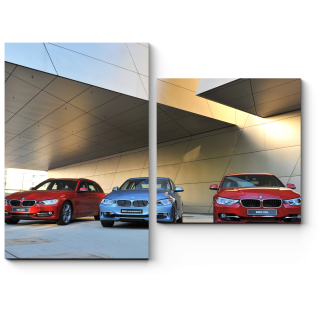 Модульная картина Современные BMW