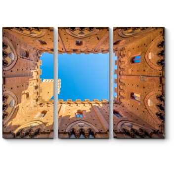 Модульная картина Башни Сиены, Италия
