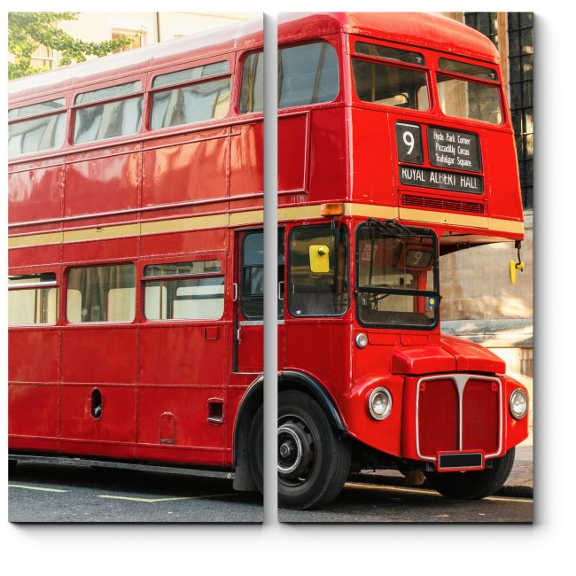 Модульная картина Красный символ Лондона