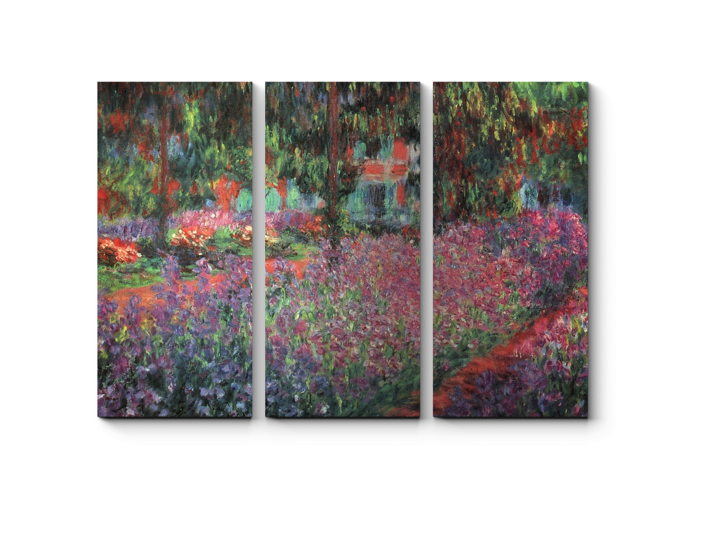 

Модульная картина Picsis, Сад художника в Живерни (20x20)