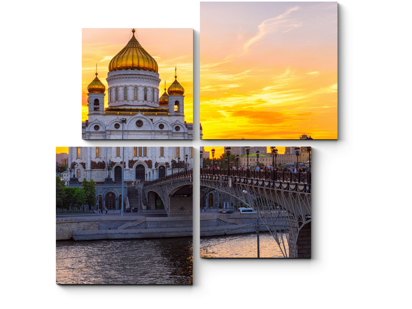 

Модульная картина Picsis, Великолепие храмов Москвы (20x20)