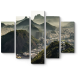 Модульная картина Вид с высоты на Рио-де-Жанейро