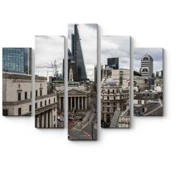 Модульная картина Над крышами Лондона