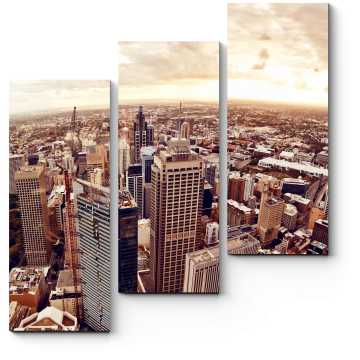 Модульная картина Над небоскребами Сиднея