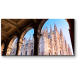 Модульная картина Миланский собор с необычного ракурса