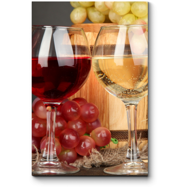 Модульная картина Ароматное вино