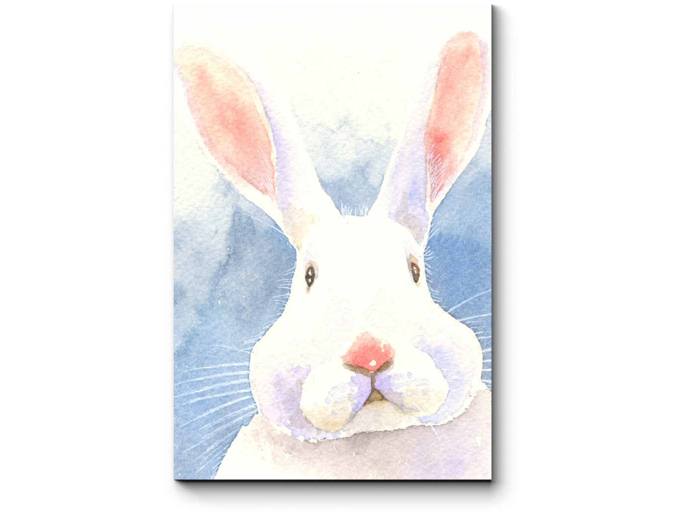 

Модульная картина Picsis, Акварельный кролик (20x20)