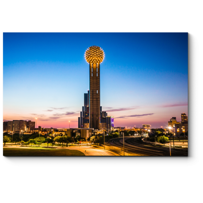 Модульная картина Реюньон Башня в Далласе