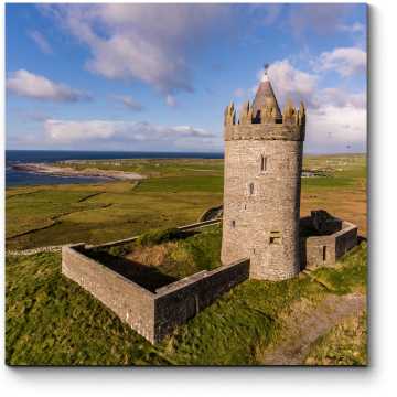 Модульная картина Башня замка в Ирландии