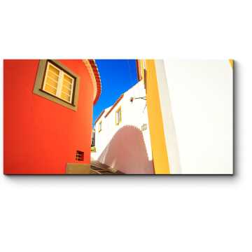 Модульная картина Очаровательная Южная улица в Португалии