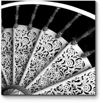 Модульная картина Винтажная лестница