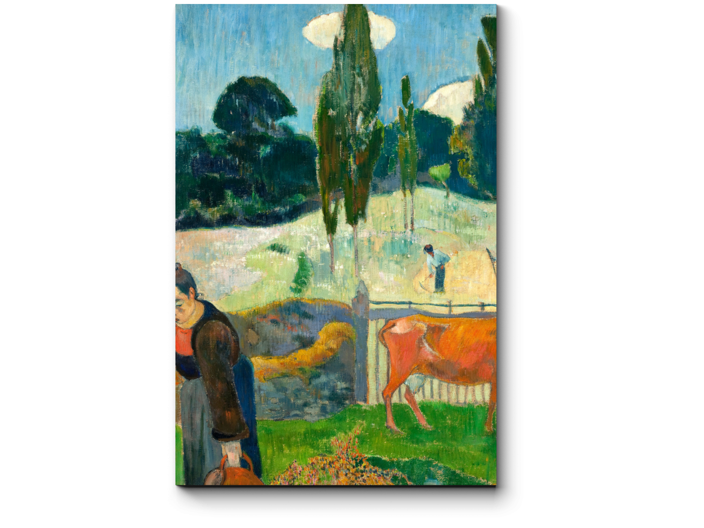 

Модульная картина Picsis, Красная корова (20x30)