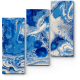 Модульная картина Белое и синее