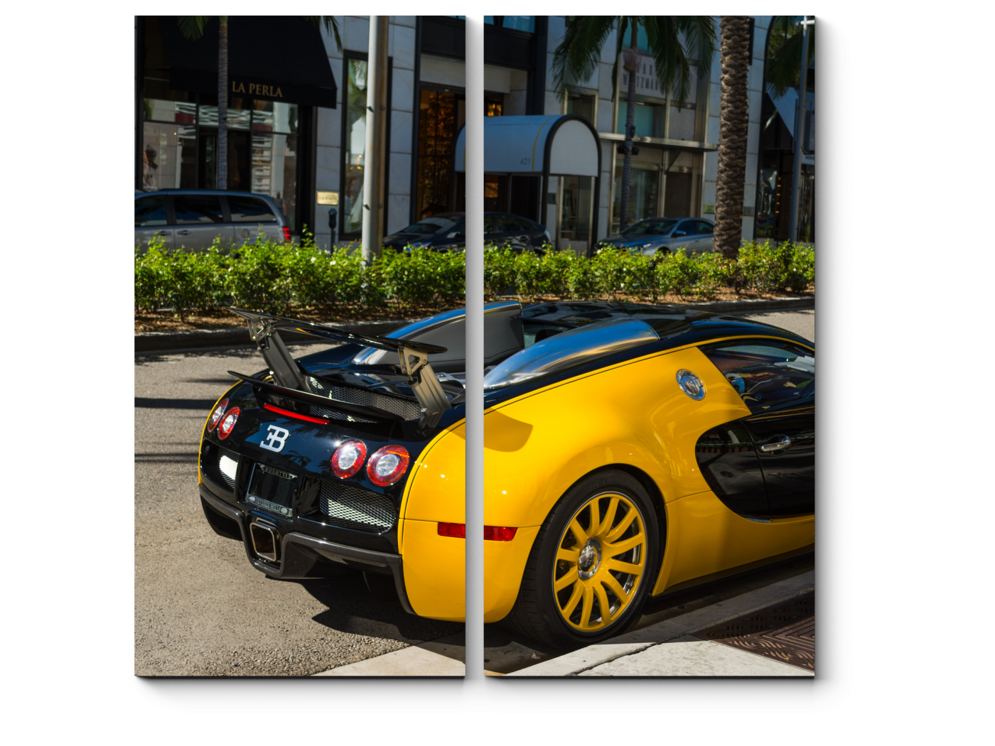 

Модульная картина Picsis, Bugatti Veyron (20x20)