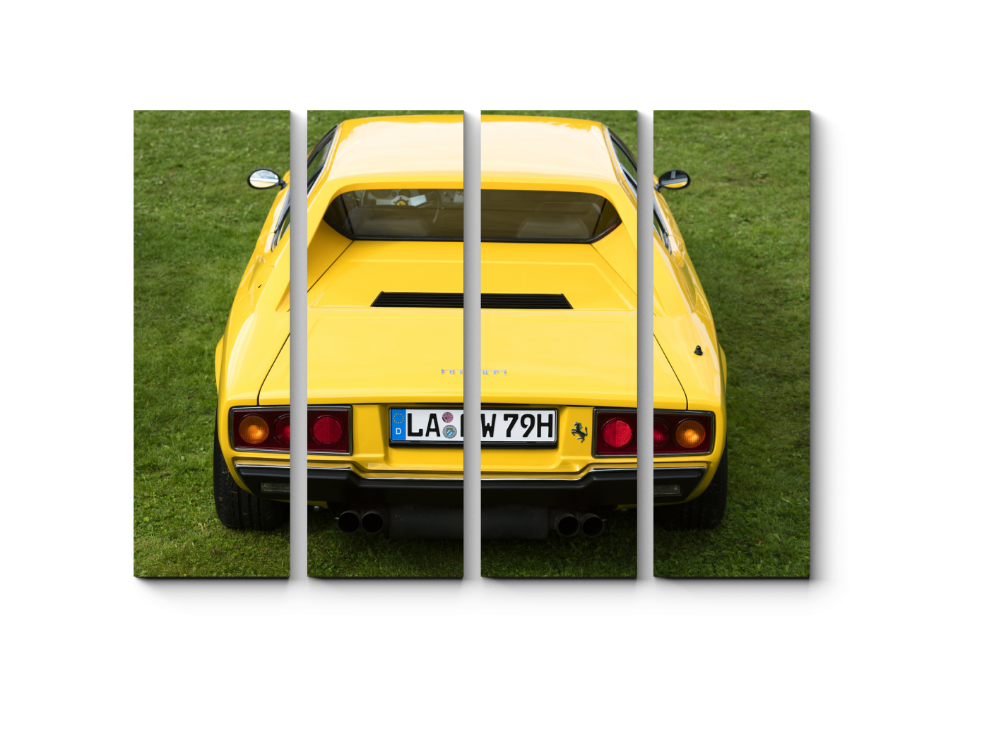 

Модульная картина Picsis, Ferrari Dino 308 GT4 Классический спортивный автомобиль (20x20)