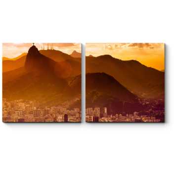 Модульная картина Чудесный Рио-де-Жанейро