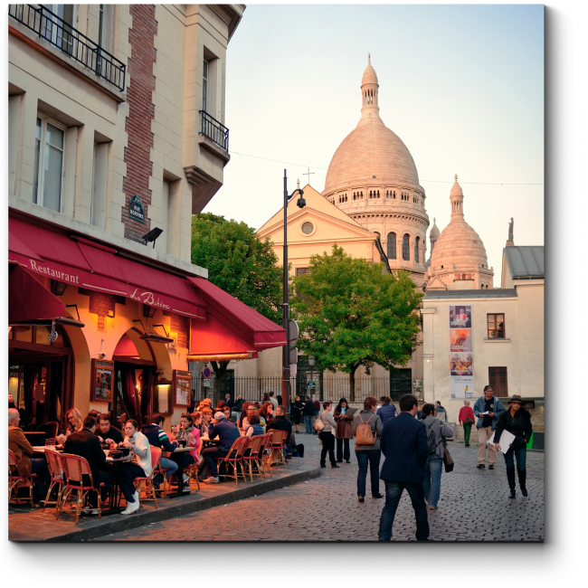 Модульная картина Улица в Париже