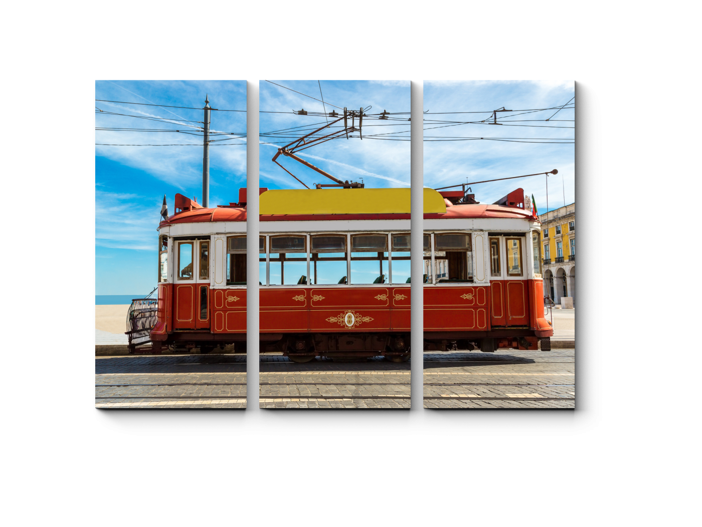 

Модульная картина Picsis, Старинный трамвай в центре Лиссабона (75x60)