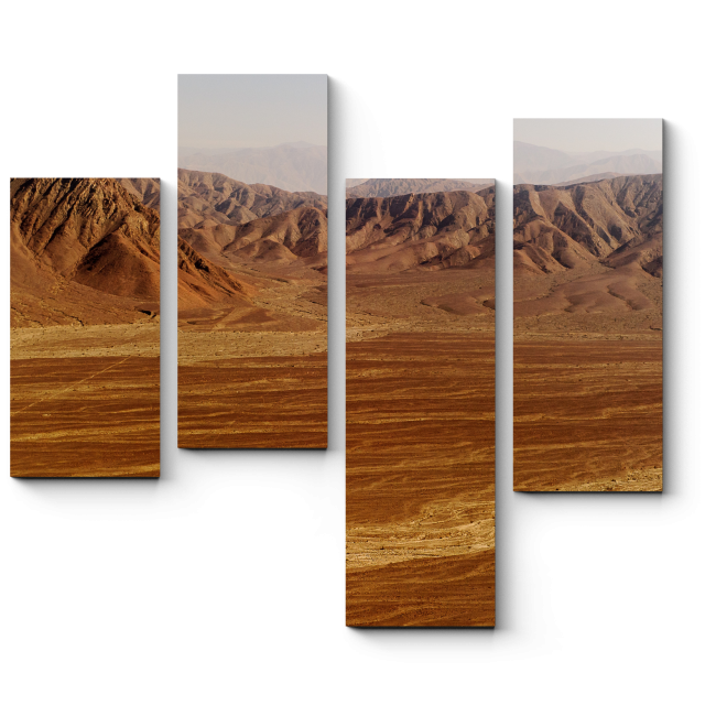 Модульная картина Горы в пустыне