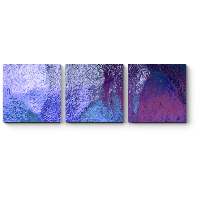 Модульная картина Текстура синего