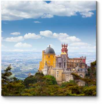 Модульная картина Дворец Пена в Португалии