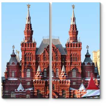 Модульная картина Великолепная архитектура Москвы