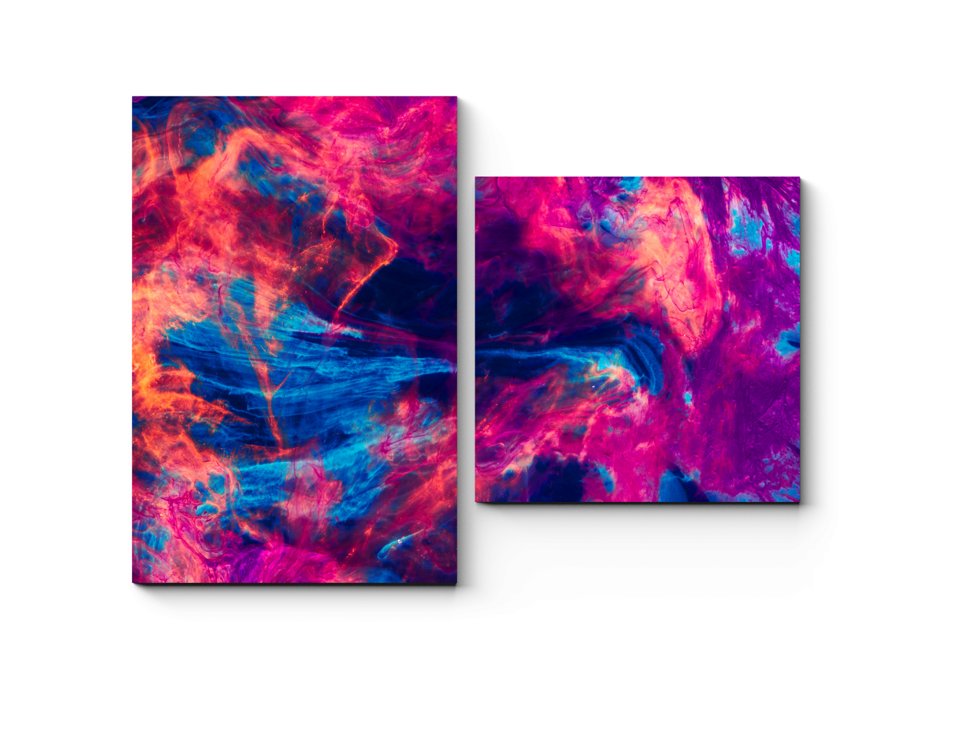 

Модульная картина Picsis, Пожар цвета (20x20)