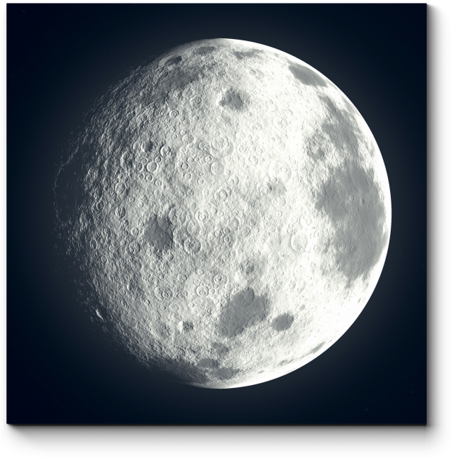 Модульная картина Безупречная Луна