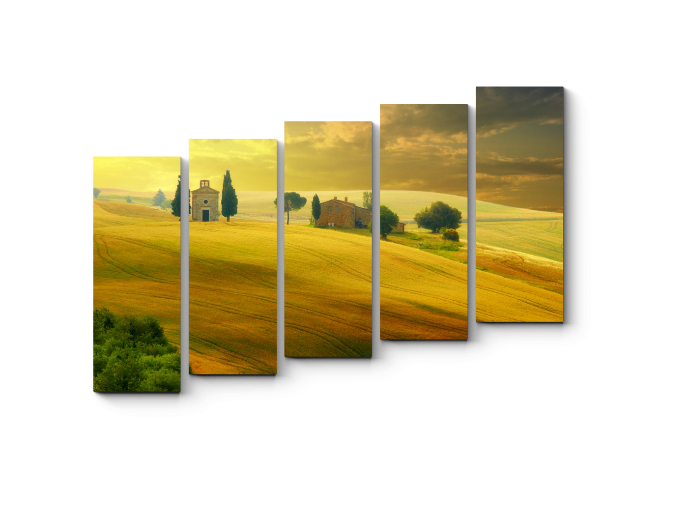 

Модульная картина Picsis, Летний закат в Тоскане (20x20)