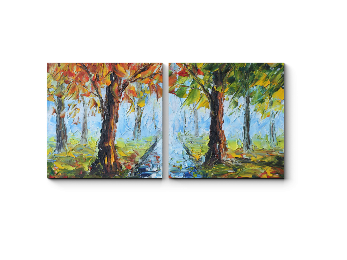 

Модульная картина Picsis, Осенний парк (20x20)