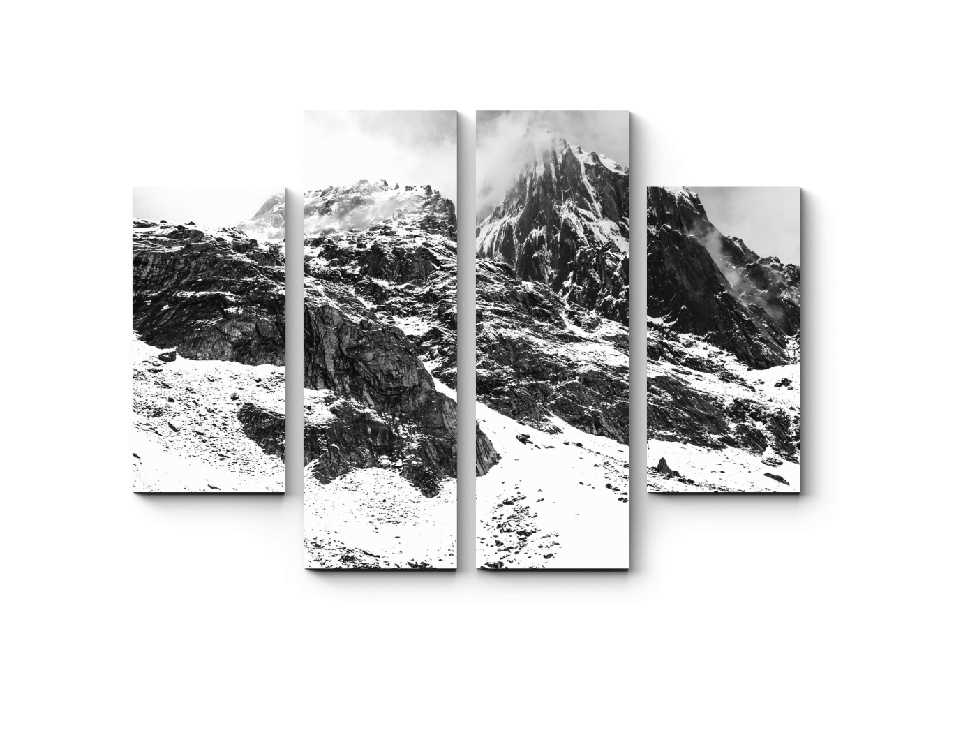 

Модульная картина Picsis, Неприступные горы (20x20)