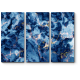 Модульная картина Синяя лава