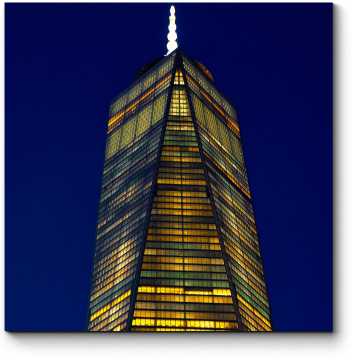 Модульная картина Стеклянный небоскреб в Нью-Йорке