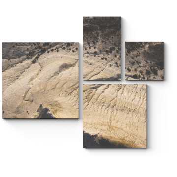 Модульная картина Песчаный пейзаж