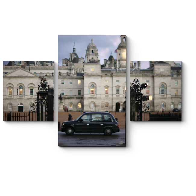 Модульная картина Классический лондонский автомобиль