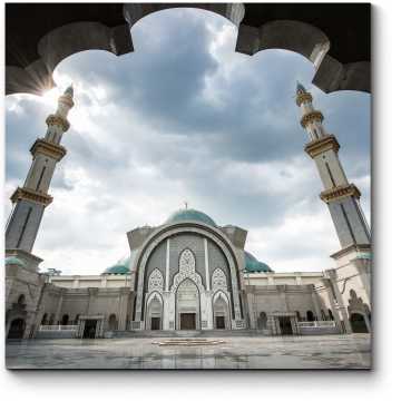 Модульная картина Величественная мечеть, Куала-Лумпур